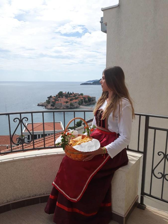 Apartments Leut Sveti Stefan Eksteriør billede
